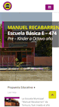 Mobile Screenshot of manuelrecabarren-temuco.cl